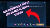 New free fragments code to redeem in mobile legends | Redeem code April 2021