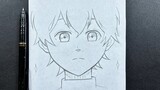 How to draw cute anime kid ( yuno )