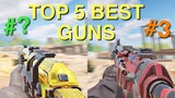 TOP 5 BEST GUNS in COD Mobile Official (Season 5)