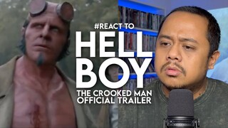 #React to HELLBOY THE CROOKED MAN Official Trailer