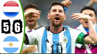 Argentina vs Belanda 2-2 (PENALTY 4-3) Highlights & All Goals - 2022