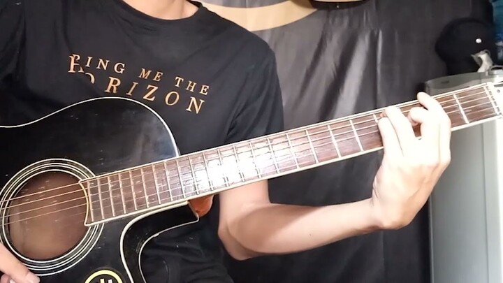 TUTORIAL GITAR Aku Disini - Anarcute (VERSI ASLASTHOPE)