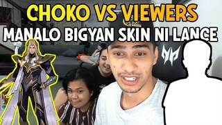 1 v 1 Choko vs Viewer ang manalo bibigyan ng Mamahaling Skin ni Lancelot