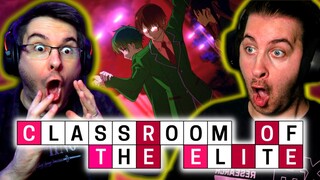 AYANOKOJI VS MANABU! | Classroom Of The Elite Episode 2 REACTION | Anime Reaction