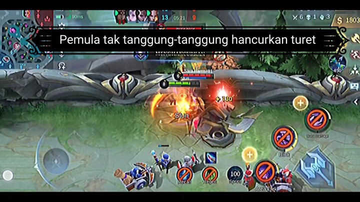 Pemula Pun Tak Tanggung-tanggung Hancurkan Turet ^_^