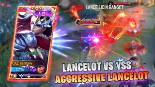 AGGRESSIVE LANCELOT VS YSS, BEATRIX PRO - MOBILE LEGENDS