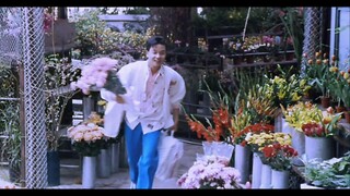 There is always someone holding flowers for you