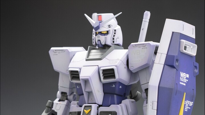 Masuk dan lihat teknik pembuatan model saya. Bandai mg 1.5 rx78-2 original Gundam sepenuhnya dicat s