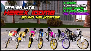 100MB 😎❗ GTA SA LITE MOD DRAG HEREX + SOUND HELIKOPTER TERBARU 2022 // RINGAN BANGET // NO PASSWORD