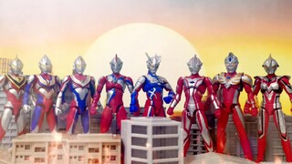 [Animasi stop-motion/pengeditan campuran] Beat On Dream On Ultraman Palm-Motion Super Motion Model T