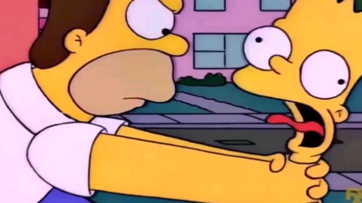 "The Simpsons" "Tại sao bạn lại nhỏ bé!" Cuộc chiến với cổ của họ (bộ sưu tập véo cổ)