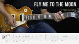 Fly Me To The Moon - Frank Sinatra - Instrumental Guitar Cover + TAB