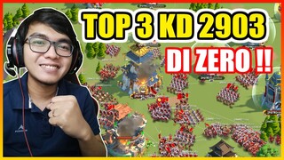 TOP 3 PLAYER KD 2903 DIBAKAR 2 RALLY SEKALIGUS !! RISE OF KINGDOMS INDONESIA