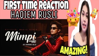 Haqiem Rusli - Mimpi ( OST Drama Bidadari Salju - Official Music Video) FILIPINA REACTION