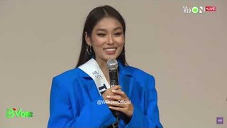 Thảo Nhi và Ngọc Châu trả lời ứng xử Hoa Hậu Hoàn Vũ Việt Nam 2022 Miss Universe Vietnam 2022