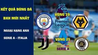 KẾT QUẢ BÓNG ĐÁ NGOẠI HẠNG ANH I SERIE A ITALIA