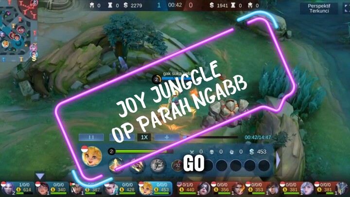 Joy Ngeri kali dah early game sudah membantai