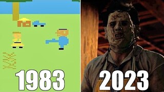 Evolution of Leatherface in Games [1983-2023]