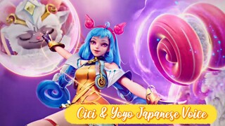 Mobile Legend “ Cici & Yoyo Japanese Voice dan Artinya"