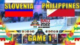 [GAME 1] PHILIPPINES VS SLOVENIA IESF BALI 2022 DAY 2 MLBB