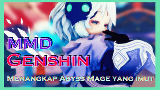 [Genshin, MMD] Menangkap Abyss Mage yang imut