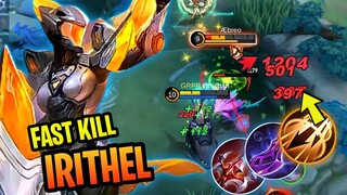 REASON WHY YOU SHOULD BAN IRITHEL ON RANKED GAME = BEST CRITICAL ONE SHOT BUILD 🔥 | MLBB