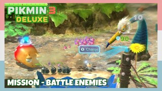 Garden Of Hope Remix Platinum Medal 100% (Battle Enemies - Side Mission) Pikmin 3 Deluxe