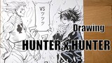 HUNTER×HUNTER - Drawing a Manga Page