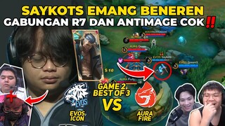 W/@Jonathan Liandi | EMG BNRN SAYKOTS GABUNGAN R7 DAN ANTIMAGE ‼️ PIALA PRESIDEN EVOS VS AURA GAME 2