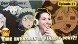 The invasion is finally done!?! Black Clover episode 27 REACTION + REVIEW