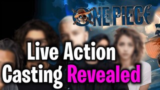 LIVE ACTION ONE PIECE NETFLIX CAST REVEALED | THE STRAW HAT PIRATES