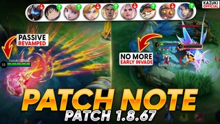 A BIG UPDATE IS HERE | NO MORE JUNGLE INVADE | GUSION SECRET BUFF