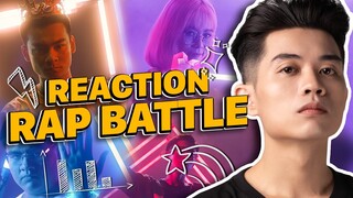 HyNam Cay Cú Dữ Dội khi Xem Rap Battle |  HLE Clash of Superstars | HyNam Reaction