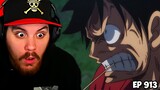 One Piece Episode 913 REACTION | Everyone is Annihilated! Kaido's Furious Blast Breath!