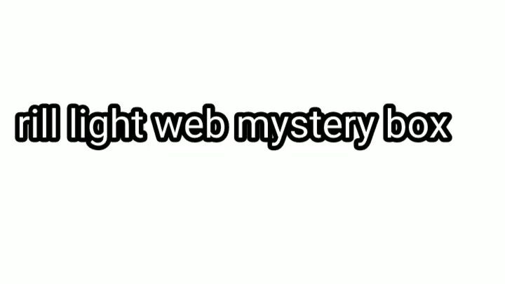 light web misteri box (rill no fekk😮)