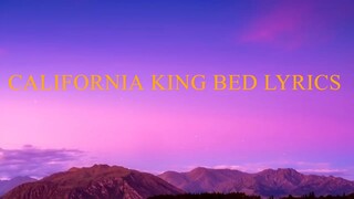 Rihanna - California King Bed (Lyrics)