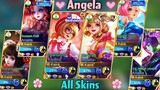 ANGELA ALL SKINS!🌈🍭Montage, best moments! 30K subs special❤️