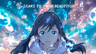 [AMV] Scars To Your Beautiful - Weathering With You