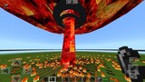 NUCLEAR Atomic Bomb in Minecraft MCPE MCBE Addon | Simple Nuke Addon