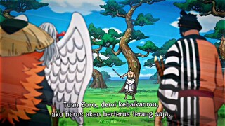 Momen Zoro menebas pulau dengan Pedang Enma yang legendaris 🔥🔥