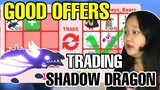 WHAT PEOPLE TRADE FOR SHADOW DRAGON IN ADOPT ME | ACCEPT OR DECLINE? *Roblox Tagalog*