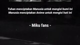 -Miku fans-