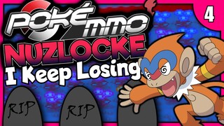 PokeMMO NUZLOCKE! ITS GETTING HARDER! EP4