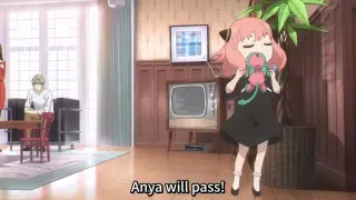 Anya will pass! Anya will pass!