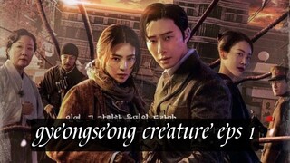 gyeongseong creature eps1 Sub indo.