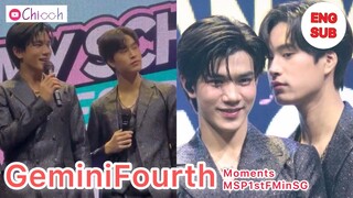 [ENG SUB] โมเมนท์หายาก - เจมีไนน์โฟร์ท | GeminiFourth Moments MSP 1st Fan Meeting in SG