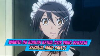 Wanita ini Adalah Ketua OSIS yang Bekerja Sebagai Maid Cafe?!