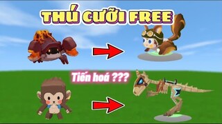 MINIWORLD | CÁCH CÓ THÚ CƯỠI MIỄN PHÍ KHÔNG TỐN XU TỪ KHỈ VÀ CUA DUNG NHAM