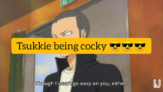 Tsukishima Kei being salty part 2 | Haikyuu