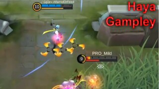 Gameplay HAYA Mobile legends